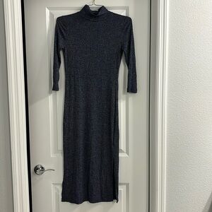 Banana Republic blue knot maxi dress size XS